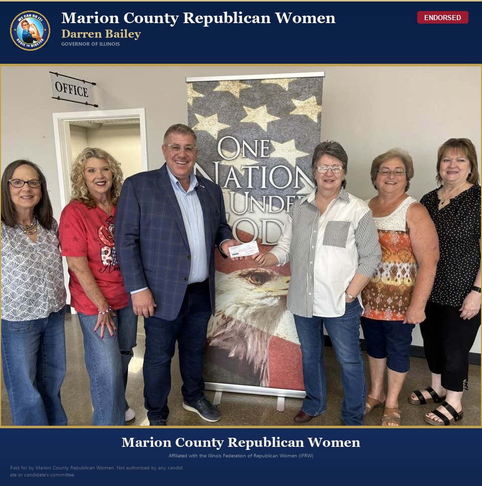 Marion County Republican Women endorse Darren Bailey